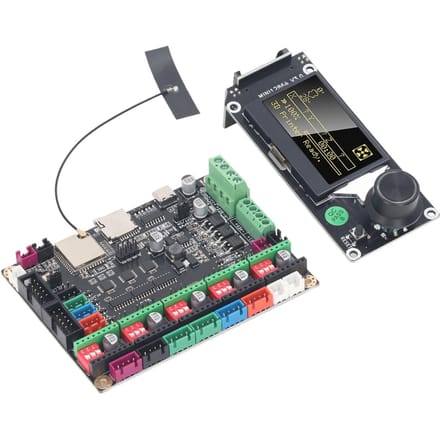 3D Printerbord voor MKS TinyBee V1.0 Grafisch LCD-scherm voor MKS Mini12864 V3.0 met 5 stuks TMC2209 black