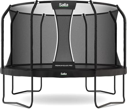 Salta Premium Black Pro - Trampoline met veiligheidsnet - ø 380 cm - Zwart