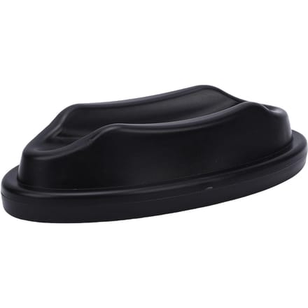 Fietstrainer Voorwielblok Plastic   Randen Verbeteren Stabiliteit Fiets Stabilisatie Stand voor Binnenshuis Fietsen Oefening black