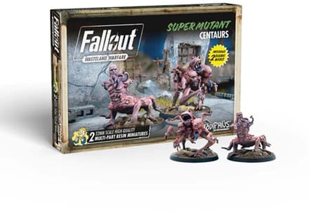Fallout: Wasteland Warfare - Super Mutants: Centaurs - Uitbreiding - Modiphius Entertainment - Ongeschilderd