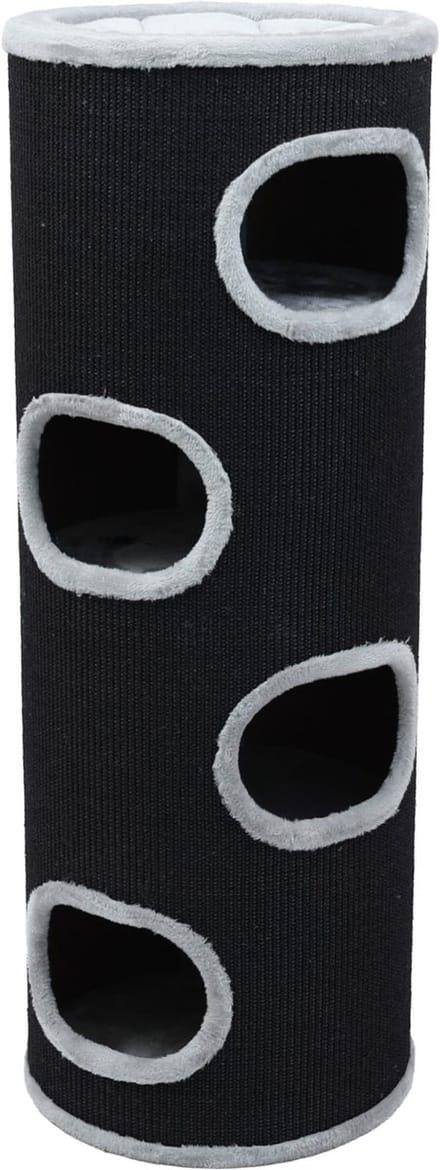 Boon klimton sisal 4 gaats zwart/grijs 123x45cm