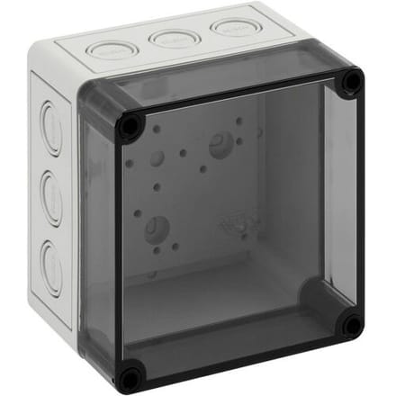 Spelsberg TK PC 1313-10-TM Installatiebehuizing 130 x 130 x 99 Polystereen, Polycarbonaat, Polyurethaan, Polyamide Lichtgrijs 1 stuk(s)