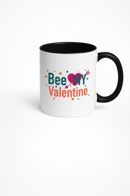 Valentijn Mok 'Bee MY Valentine' | Romantisch Cadeau voor Valentijnsdag