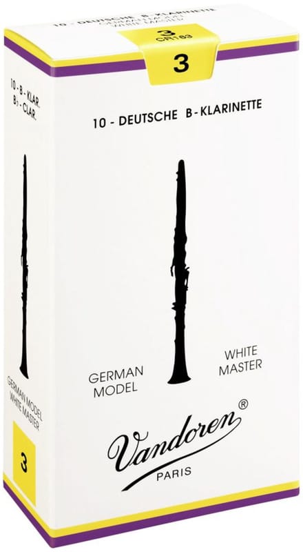 Vandoren White Master Traditional 3,5 - Riet voor Bb klarinet (Duits)