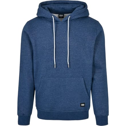 Urban Classics Hoodie/trui -5XL- Basic Melange Blauw