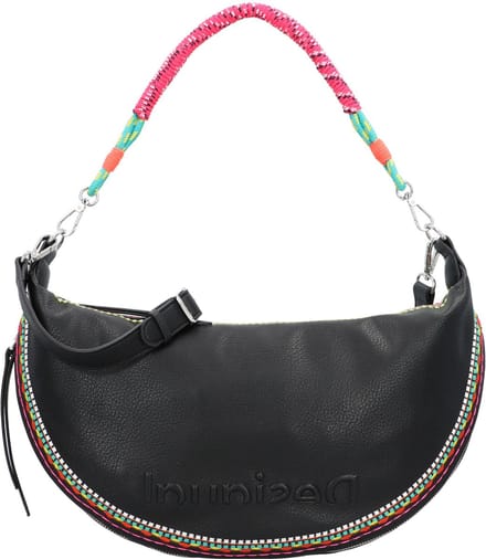 Desigual Schoudertas Raven Kuwait Shoulder Bag Black Zwart