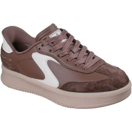 Skechers Hotshot HI - Lifted Luxe Polyurethaan Dames Bruine Standaard Sneakers
