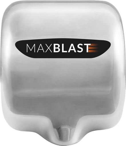 Maxblast handdroger automatisch - zilver - 32cm - hepa-filter