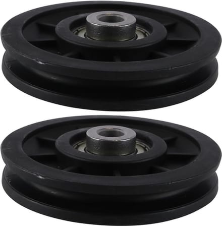 Dailygoods - 2-Pack Robuuste Fitness Katrollen met 10 mm Binnendiameter