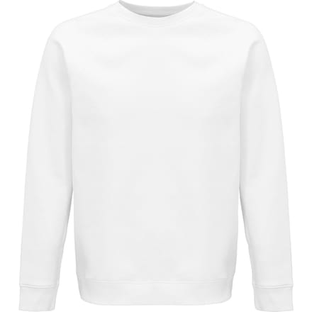 SOLS Unisex Adult Space Organic Raglan Sweatshirt (Wit)