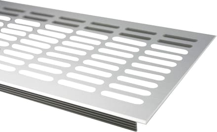 Ventilatierooster Aluminium 130 mm - Diverse Kleuren en Lengtes