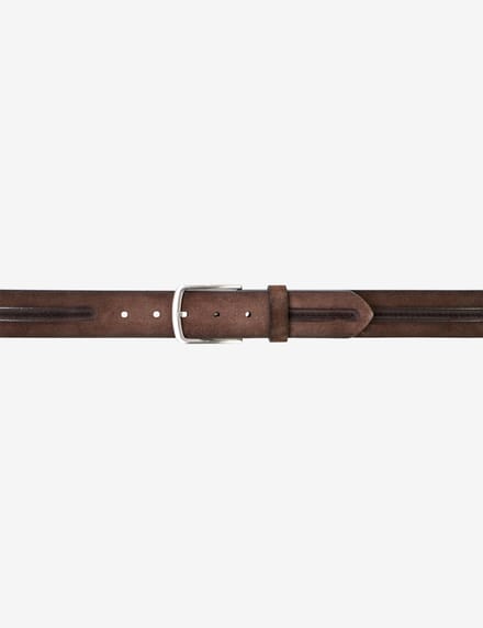 Brax Heren Riem  Style HEREN RIEM brown, donkerbruin, maat 100