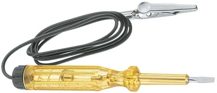 Spanningszoeker - Tester - Elektra controleren - Voor 6-24 Volt - 3 mm sleuf - Modern