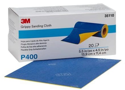3M 35110 Flex Grip Schuurdoekjes P400 - 20 stuks in doosje