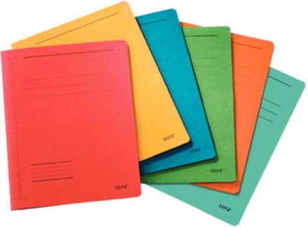 LEITZ snelhechter Fresh, DIN A4, karton, rood