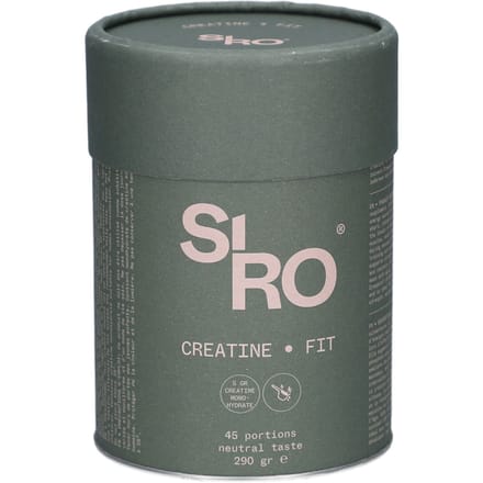 SiRo Creatine Fit | Creapure® complex met vitamine C, D3, calcium, mangaan 290 Poeder