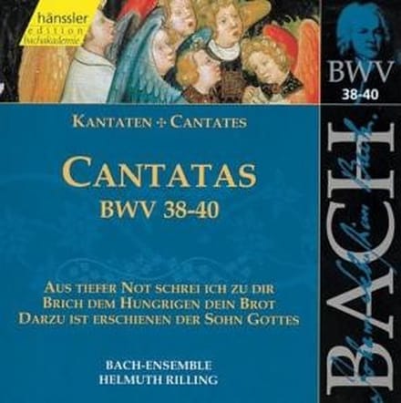Bach-Ensemble, Helmuth Rilling - J.S. Bach: Cantatas Bwv 38-40 (CD) (Remastered)