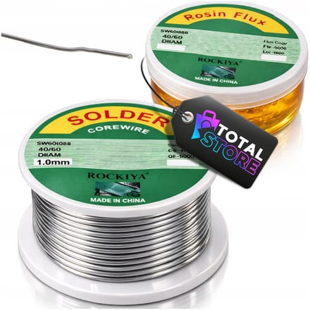 2015966 Serie - Soldeertin met Hars - 1mm - Sn40/Pb60 - Top KWALITEIT
