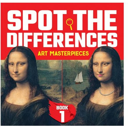 Spot The Differences: Art Masterpieces - Dover Children's Activity Books - Diane Teitel Rubins