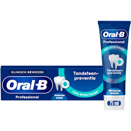 Oral B Tandpasta professional tandsteencontrole 75 Milliliter