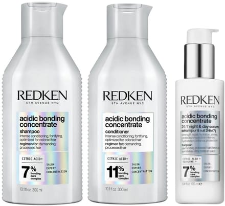 Redken - Acidic Bonding 24/7 Serum Set - 2x300+100ml