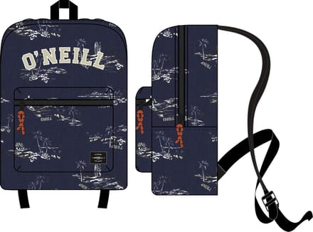 Rugzak O`Neill Boys blue island: 41x30x16 cm (202ONE702.75)