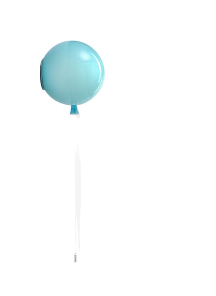 Brokis Memory Wandlamp - turquoise - glanzend - S