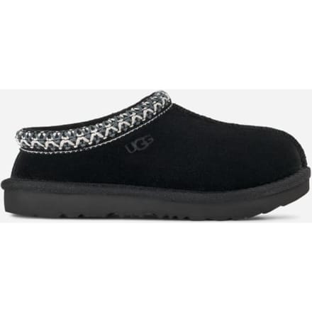 UGG® Tasman II for Kids in Black, Size 2, Suede/Polyester/Wool