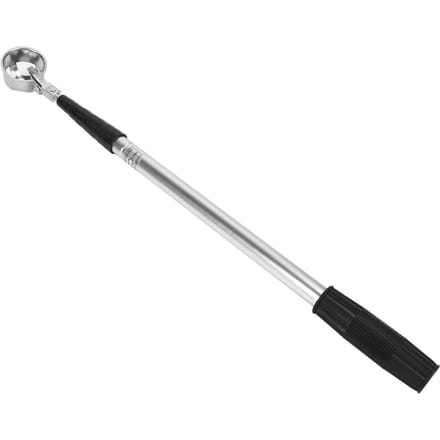 Golfbal Retriever Telescopische Aluminiumlegering Verstelbare Lengte Voorkom Uitglijden Golfbal Grijper white
