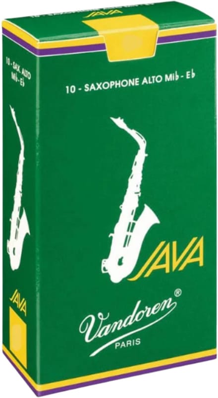 Vandoren Java Altsaxofoon 1,5 doos met 10 rieten - Riet voor altsaxofoon