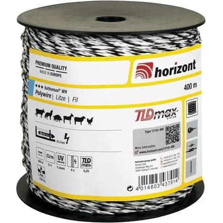 Draad Horizont Turbomax W9 400 m