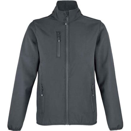 SOLS Dames/Dames Falcon Softshell gerecyclede Soft Shell jas (Houtskool)