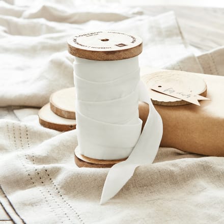 LOBERON Fluwelen lint Andaris crème
