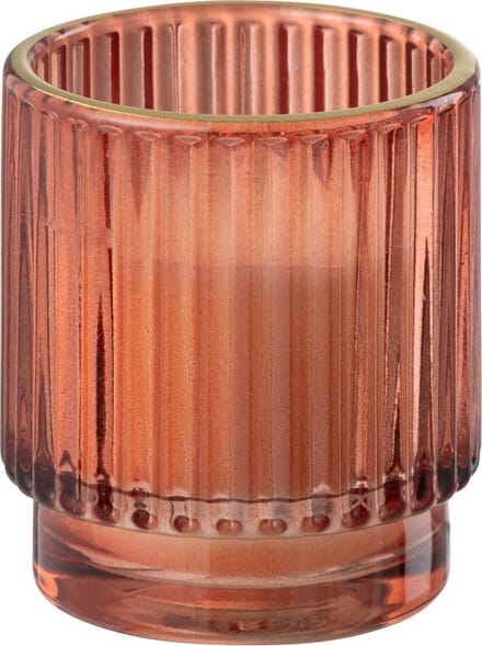 J-Line geurkaars Olive & Frank Incense - was - rood - small - 19U