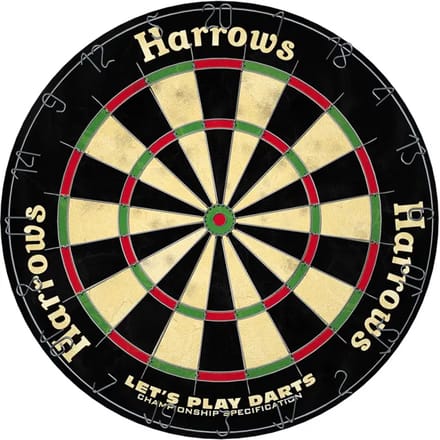 Harrows - Let'S Play Darts Bristle Board