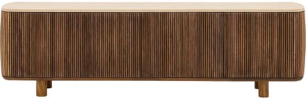 Goossens Tv Meubel Nova, 4 Deuren - Mortex Beige