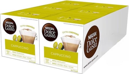 Nescafé Dolce Gusto Cappuccino - 6 x 16 capsules (=96 capsules voor 48 koppen koffie)