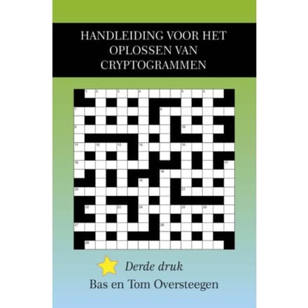 Handleiding Voor Het Oplossen Van Cryptogrammen - Tom Oversteegen