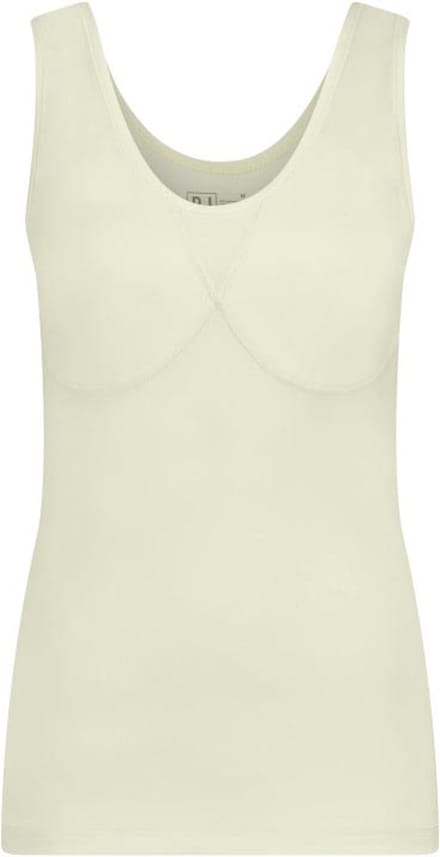 RJ Pure Color Proud Breast Dames Qups Hemd Ivoor M