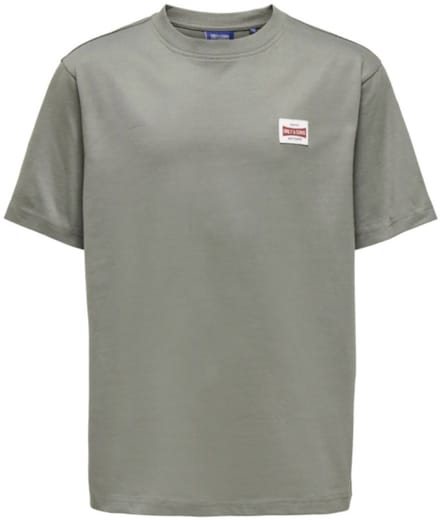 Only & Sons - T-shirt - OSJFred - Castor Gray - Maat 122/128