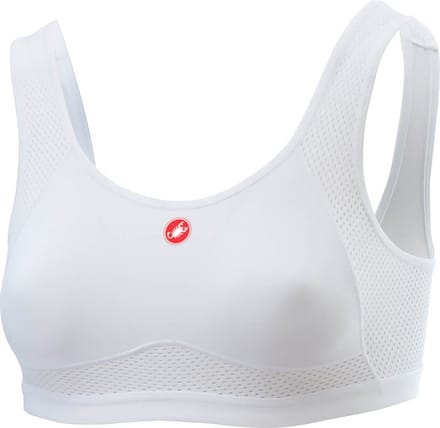 Castelli ROSSOO CORSA Sport Bh White - Vrouwen - maat M