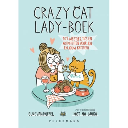 Crazy Cat Lady-Boek - Pelkmans - Elke Van Huffel