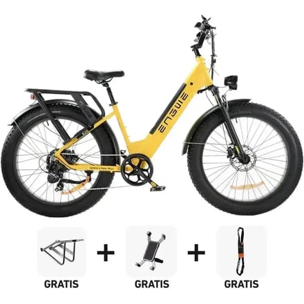 Combi-Deal! | ENGWE E26 - Lage Instap - Geel