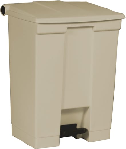 Rubbermaid Step On Container - 68 l - Beige