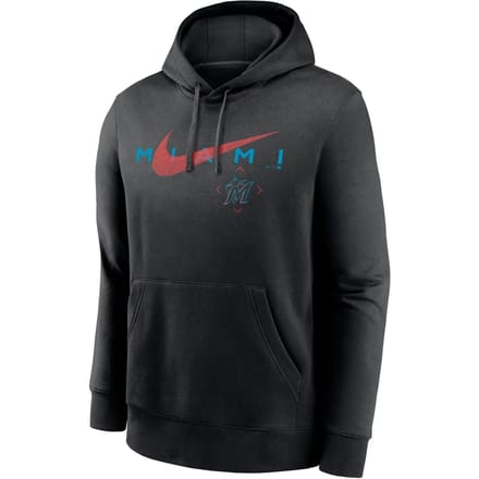 Sweatshirt Miami Marlins Swoosh Neighborhood Fleece