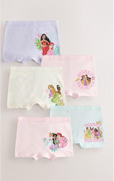 Next - Meisjes - Disney Princesses onderbroeken 5 pack - Roze