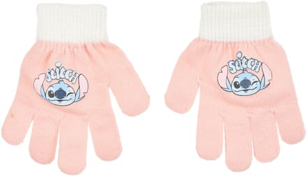 Disney Stitch Handschoenen Kinderen – Lichtroze met Stitch – 3-6 Jaar