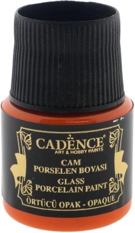 Cadence Glas- en Porseleinverf Opaque 45 ml Oranje