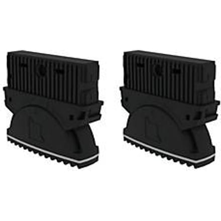 Munk ladderschoenen, set van 2, aluminium, antislip, hoge stabiliteit, duurzaam, vanaf 2019, 98 x 25 mm