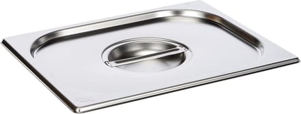Roestvrijstalen deksel voor GN 1/2 containers